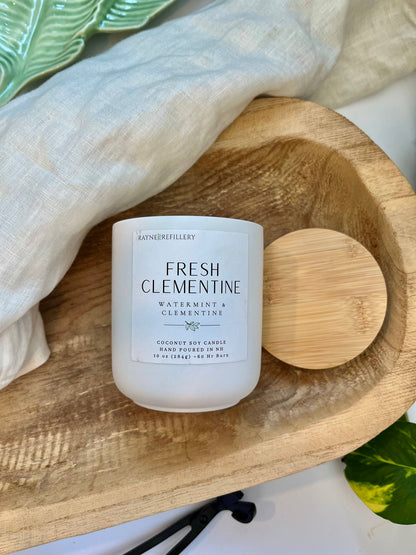 The Granite Vessel -  Coconut Soy Wax Candle: Spa Voice