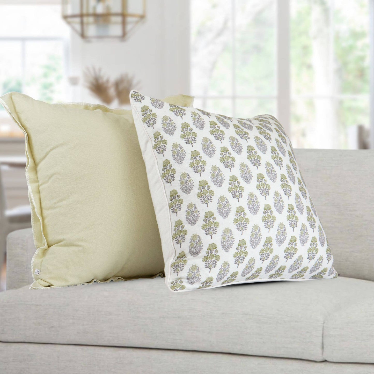 Leah Linen Pillow Cover – Soft, Breathable, Home Decor