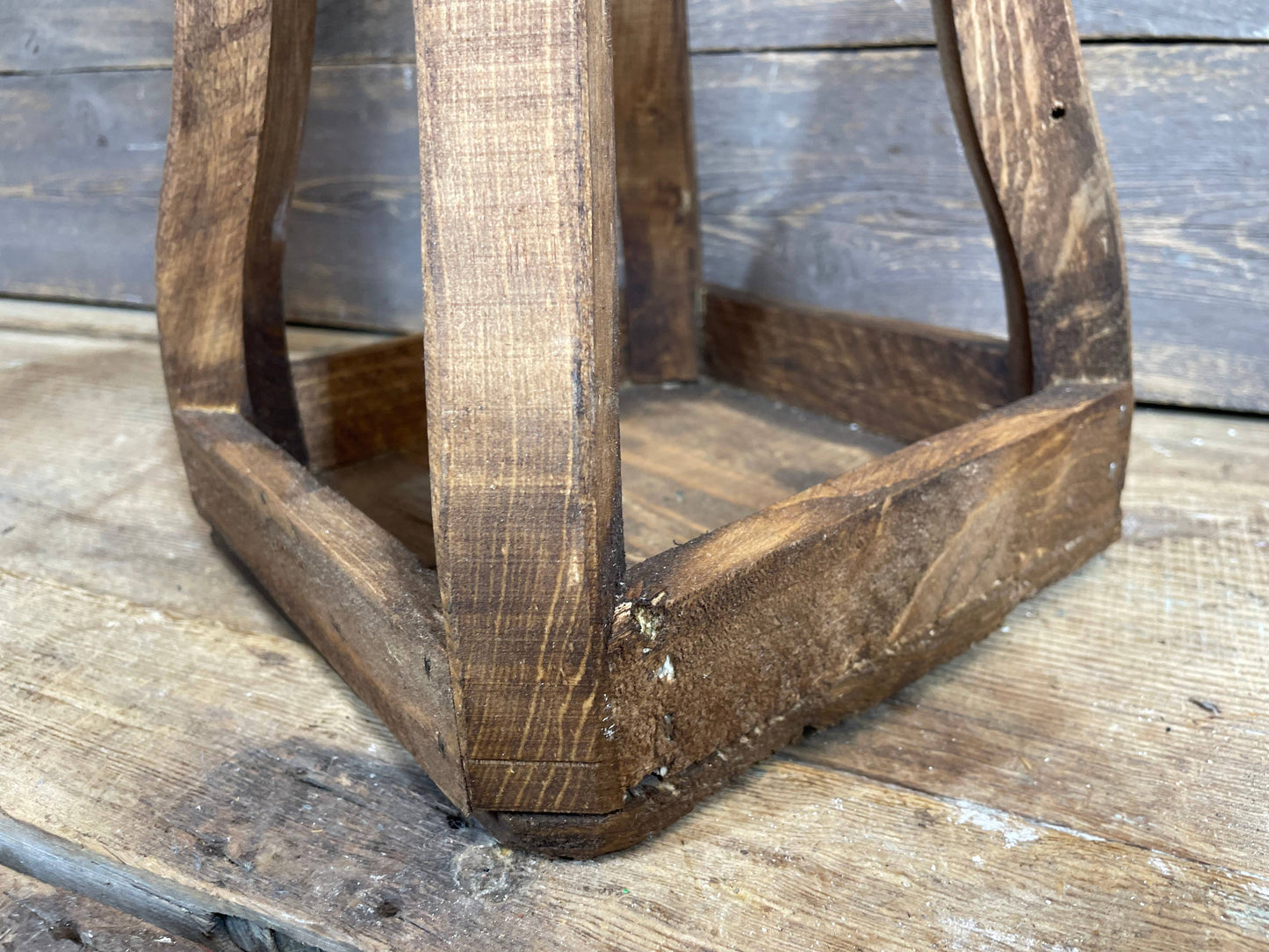 Kiev Farmhouse Wood Lantern-Small