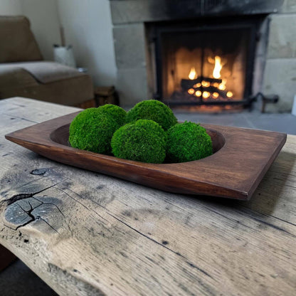 4'' Small Preserved Moss Ball