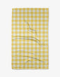Lemon Gingham Tea Towel