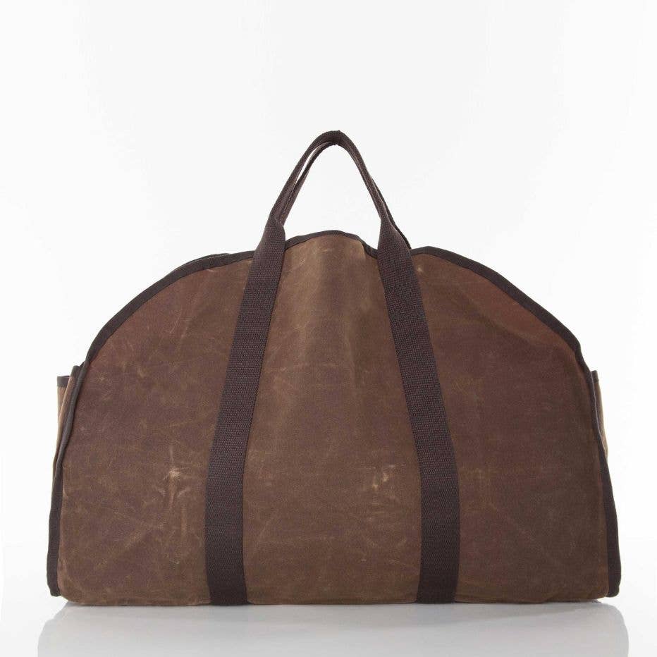 Waxed Log Carrier