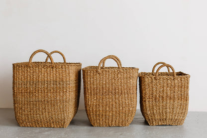 Square Laundry Basket, harvest medium