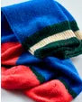Blue Cashmere Blend Men's Socks