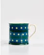 Teal Stripes & Stars Mug